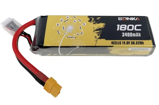 Bonka Lipo Akku HEIM Series 3400mAh 14,8V 4S 180C XT60
