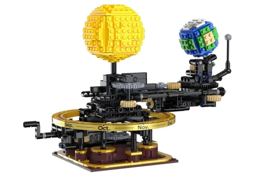 CaDA Klemmbausteine Solarsystem - 651 Teile