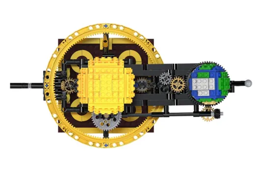 CaDA Klemmbausteine Solarsystem - 651 Teile