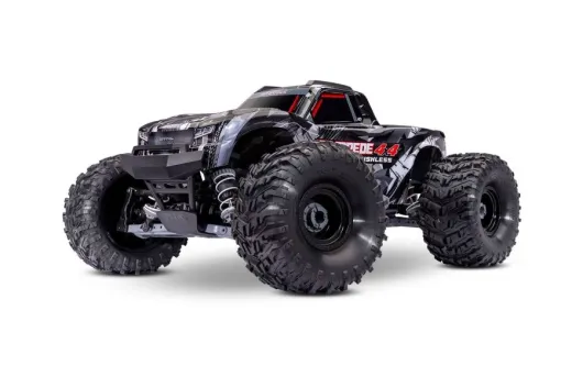 Traxxas Stampede 1/10 4x4 Stadium-Truck schwarz RTR VX3 Brushless mit HD Teilen