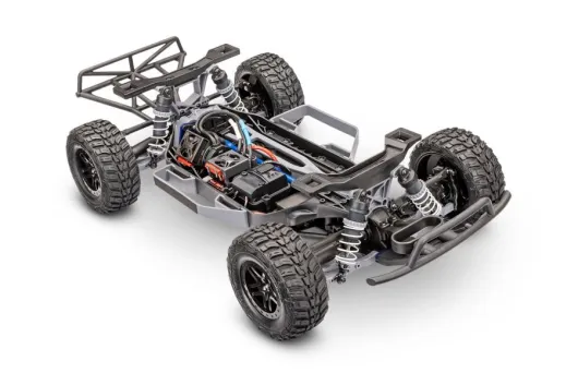 Traxxas Slash 1/10 4x4 Shortcourse-Truck grün RTR VX3 Brushless mit HD Teilen