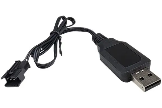 USB Ladekabel HBX 3Polig für 2S 7,4V Akkus
