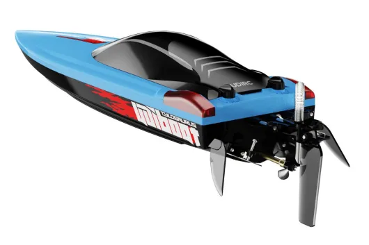 UDI RC Mosasaurus 42cm 2,4G Brushless High-Speed RC Boot Blau