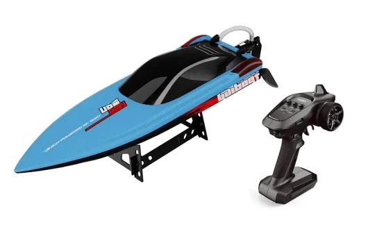 UDI RC Mosasaurus 42cm 2,4G Brushless High-Speed RC Boot Blau