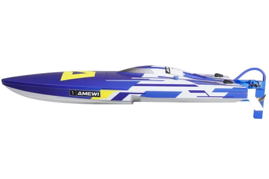 Amewi RC Boot Marlin S5 Mono Speedboot RTR in blau weiß mit Brushlessmotor 450mm