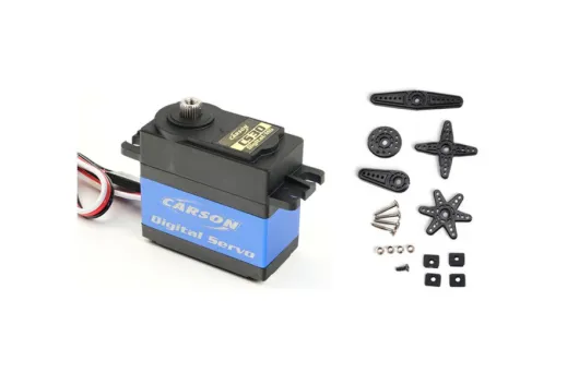 Carson CS-30DS Metallgetriebe Standard Servo 34,6Kilo mit JR-Stecker