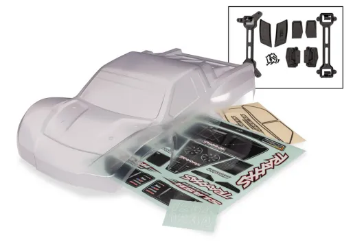 Traxxas Ersatzteile Slash 2WD Karosserie Klar für Slash 1/10