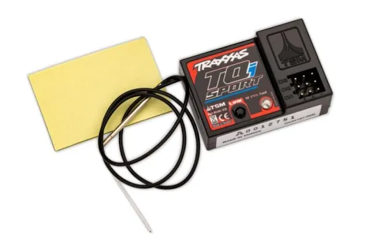 Traxxas TQi Sport 3-Kanal 2.4GHz Empfänger mit TSM