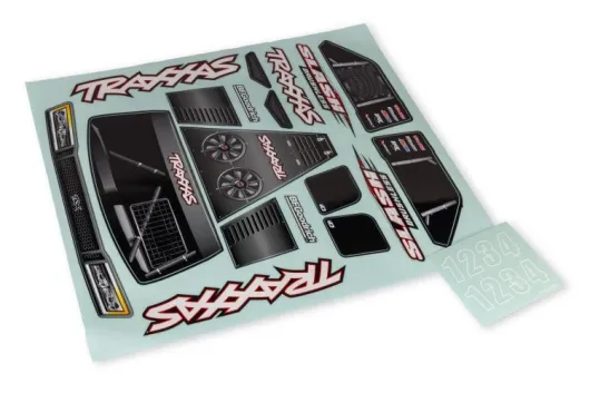 Traxxas Ersatzteile Aufkleber für Slash 1/10