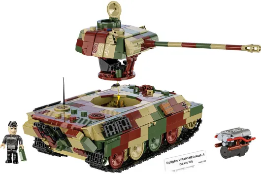 COBI Klemmbausteine Panzer Kampfwagen V Panther Ausführung A - 1157 Teile