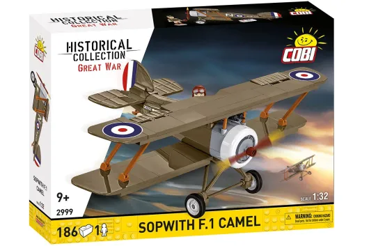COBI Klemmbausteine Flugzeug Sopwith F.1 Camel - 186 Teile