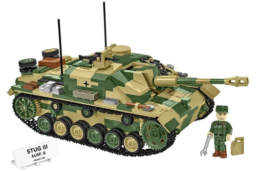 COBI Klemmbausteine Panzer Stug III Ausführung G - 955 Teile