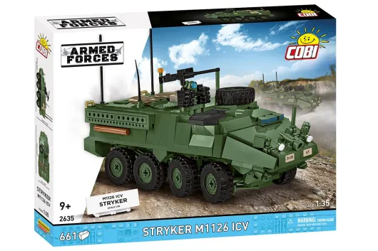 COBI Klemmbausteine Fahrzeug Stryker M1126 ICV - 661 Teile