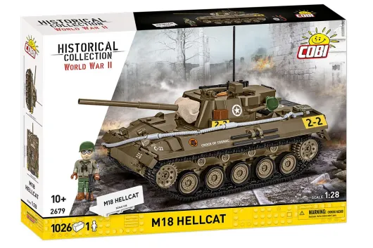 COBI Klemmbausteine Panzer M18 Hellcat - 1026 Teile