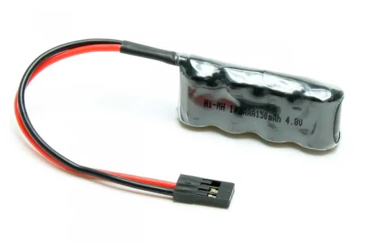 Team Champion 150mAh NiMH 1/3 AAA Akkupack mit Servostecker 4,8Volt