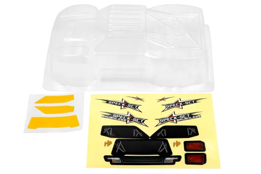 HobbyPlus Ersatzteile Karosserie in Klar für Short Course Truck Speck-SCT 1:24