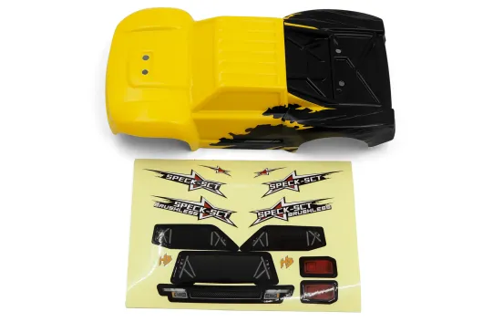 HobbyPlus Ersatzteile Karosserie in Gelb für Short Course Truck Speck-SCT 1:24