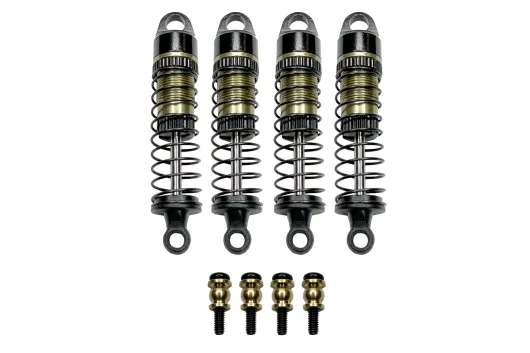 HobbyPlus Ersatzteile Aluminium Öl Stoßdämpfer Set für Short Course Truck Speck-SCT 1:24
