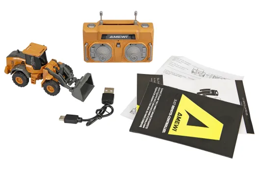 Amewi RC Mini-Radlader aus Metall proportional 8-Kanal 1:64 RTR