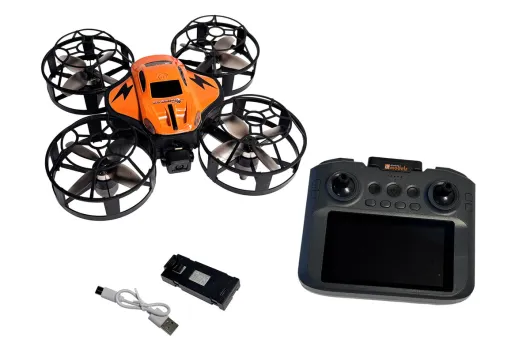 DF Models SkyWatcher Surrender FPV (LiveBildÜbertragung) Drohne mit Brushlessmotoren und Sender mit Monitor