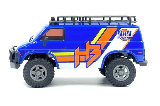 Absima RC Auto 1:18 Crawler CR18P EVO-V2 Rock Van RTR Blau