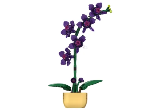 Stoneheap Klemmbausteine Blumen Orchidee im Topf - 223 Teile