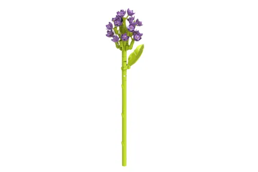 Stoneheap Klemmbausteine Blumen Hyazinthe - 85 Teile