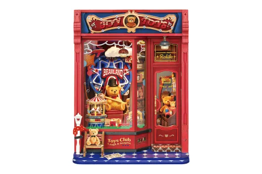 Lasercut Bausatz Joy Toys Bücherecke - 258 Teile