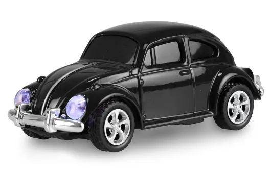 Amewi RC Auto VW Käfer 1300 aus Metall mit Pistolenfernsteuerung 1:64 RTR schwarz