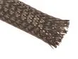 Geflechtschlauch 10mm schwarz 1 Meter
