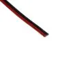Zwillingslitze rot/schwarz 2x14mm² 1 Meter