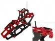 Rakonheli Hauptrahmen aus Carbon in rot für Blade 200SRX