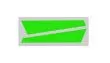 OXY Ersatzteil Aufkleber für vertikale Finne in grün für OXY3