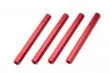 Abstandshalter M3 aus Aluminium in rot 4Stück 50mm