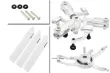 Rakonheli 3 Blatt Rotorkopf-Set in silber für Blade Nano CPS, Nano S2 und Nano S3