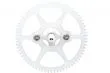 Rakonheli Hauptzahnrad Delrin mit Aluminium Nabe in silber für Blade Nano CPS, Nano S2, Nano S3