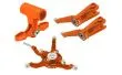 Rakonheli Taumelscheibe und Rotorkopf Set aus Aluminium in orange für Blade 230S, 250CFX