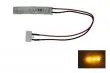 LED Rücklicht für FPV Racer mit 5mm LED spritzwassergeschützt in orange