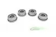 SAB Goblin Flanschkugellager ABEC-5 Ø3xØ7x3mm 4Stück für RAW 580, 630, 700, RAW 700, 770 und iL 700 Piuma