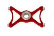 Rakonheli Zusätzliche 3. Hauptrotorwellenlagerplatte aus Aluminium für Rakonheli Hauptrahmen in rot für Blade 230S und 230S V2