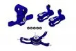 Rakonheli Hauptrotorkopf Set in blau für Blade Nano CPX, Nano CPS, Nano S2 und Nano S3