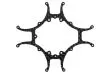 Rakonheli CNC 3K Carbon Fiber Hauptrahmen 1,0mm für 76BLW981