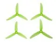 HQ Durable Prop Propeller 5X5X3V1S aus Poly Carbonate in grün transparent je 2CW+2CCW
