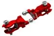Rakonheli Heckrotorblatthalter aus Aluminium in rot für Blade 180CFX und 180CFX Trio