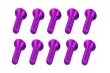 M3 Senkkopfschraube M3x14mm aus Aluminium in violett eloxiert 10Stück