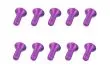 M3 Senkkopfschraube M3x6mm aus Aluminium in violett eloxiert 10Stück