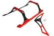 Rakonheli Landegestell und Leitwerk Set aus Carbon in rot für Blade 230S und 230S V2