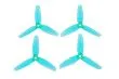 Gemfan FPV Race Propeller WINDANCER 4032 4x3,2x3 in blau transparent