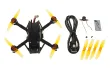 GOFLY RC FPV Racing Drone 2,5 Zoll Scorpion 120 Toothpick in schwarz für FrSky