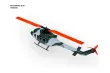 Microheli Scale Rumpf in Army Design Bell UH-1 Huey für Blade 230S und 230S V2